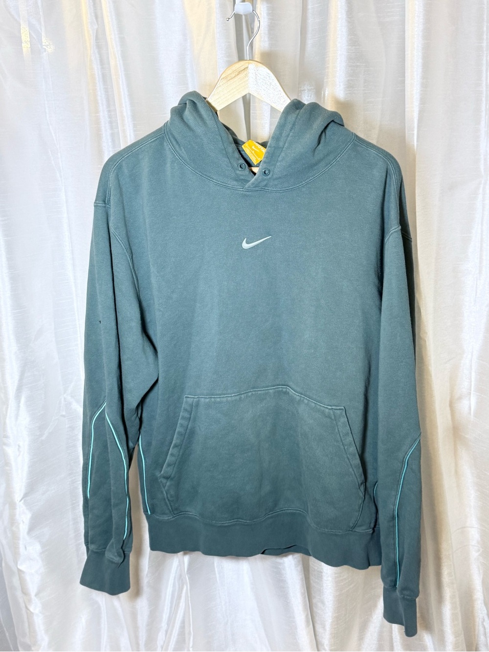 Nike NOCTA Teal Green Pullover Hoodie
